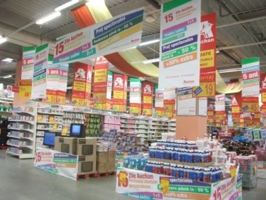 Magazinele Real devin Auchan de la anul